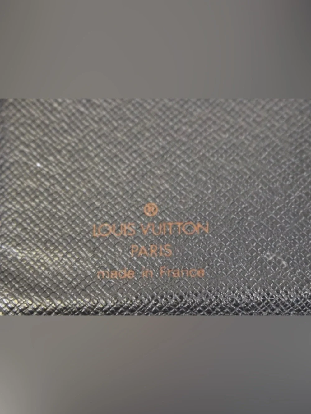 Louis Vuitton Black Epi Leather Z Fonctionnel PM Agenda